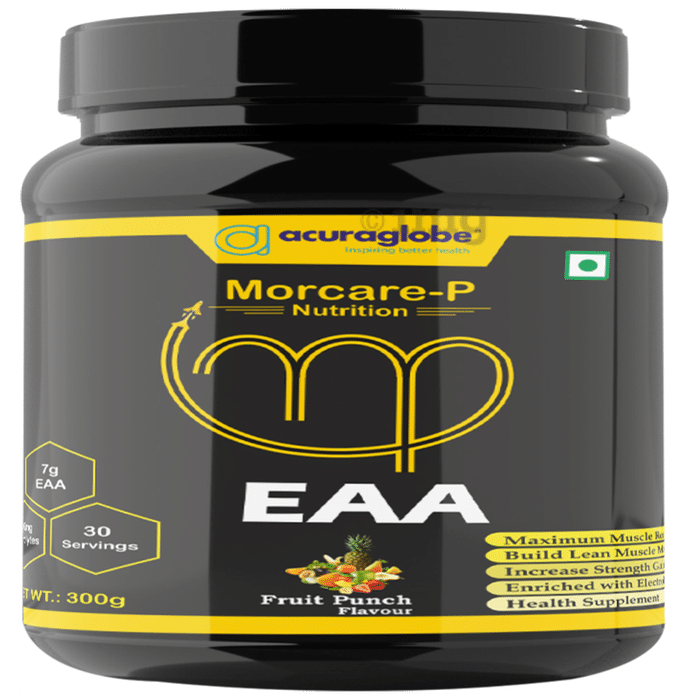 Acuraglobe Morcare-P Nutrition EAA Powder Fruit Punch