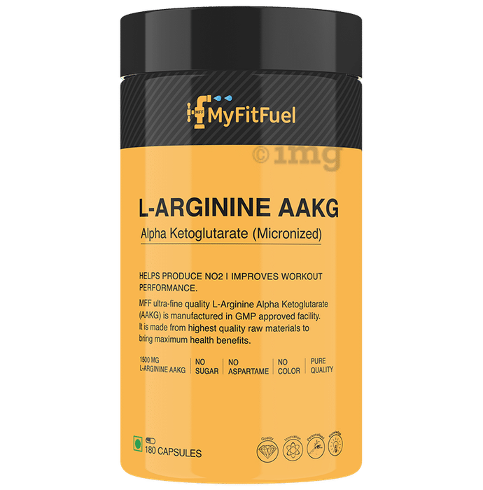 MyFitFuel  L-Arginine AAKG Alpha Ketoglutarate  Capsule
