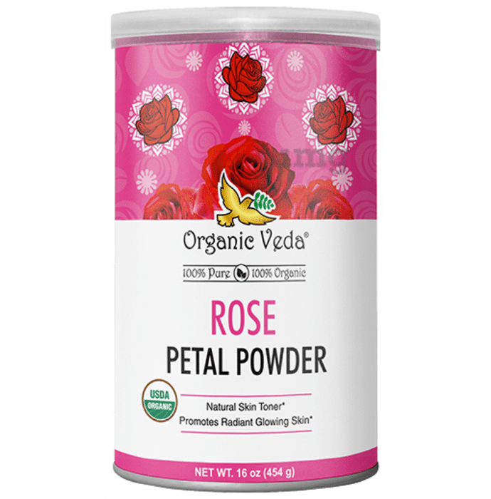 Organic Veda Rose Petal Powder