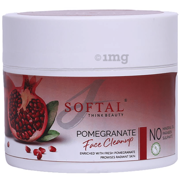 Softal Pomegranate Face Cleanup