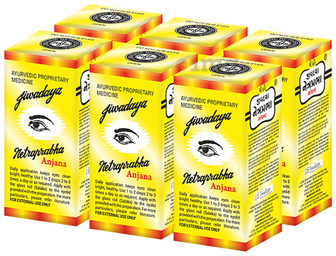 Jiwadaya Netraprabha Anjana Eye Drop (15gm Each)