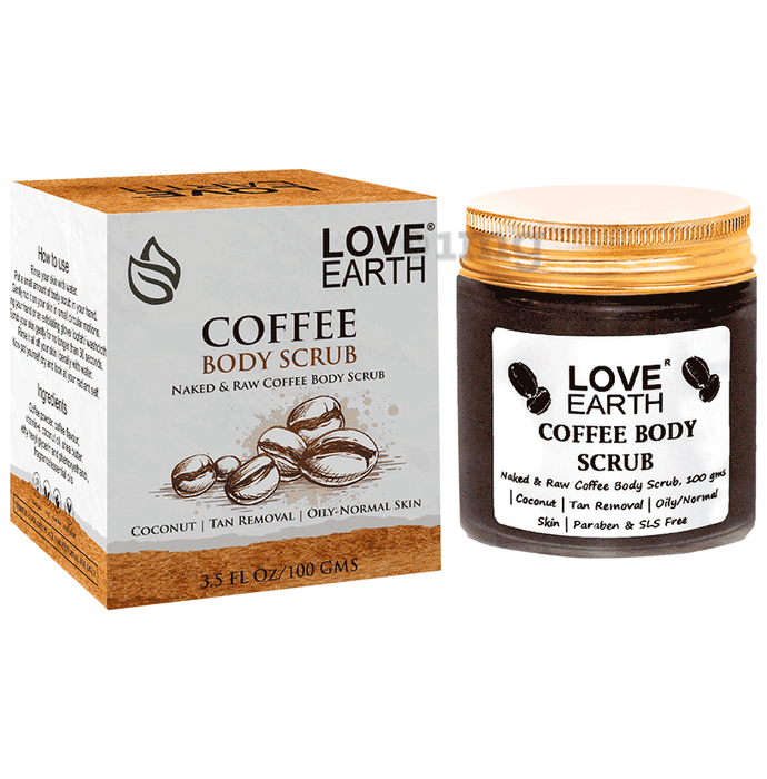 Love Earth Coffee Body Scrub Buy jar of 100.0 gm Scrub at best price