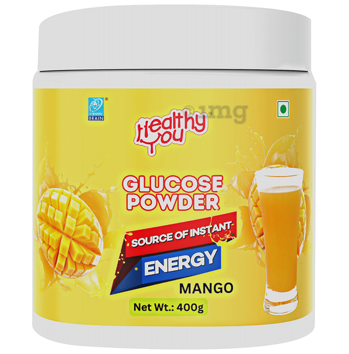 Healthy You Glucose Instant Energy Health Drink with Vitamin C Mango Powder