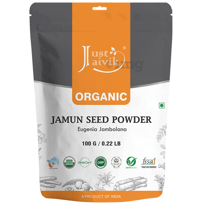 Just Jaivik Organic Jamun seed Powder