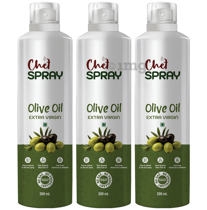 Chet Spray Extra Virgin Olive Oil (200ml Each)