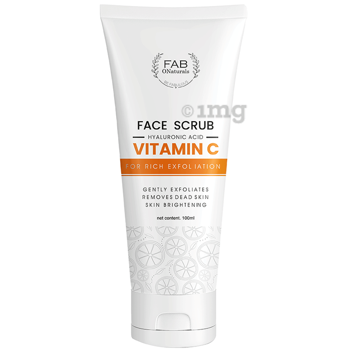Fab O Naturals Vitamin C Face Scrub Buy tube of 100.0 ml Scrub at best