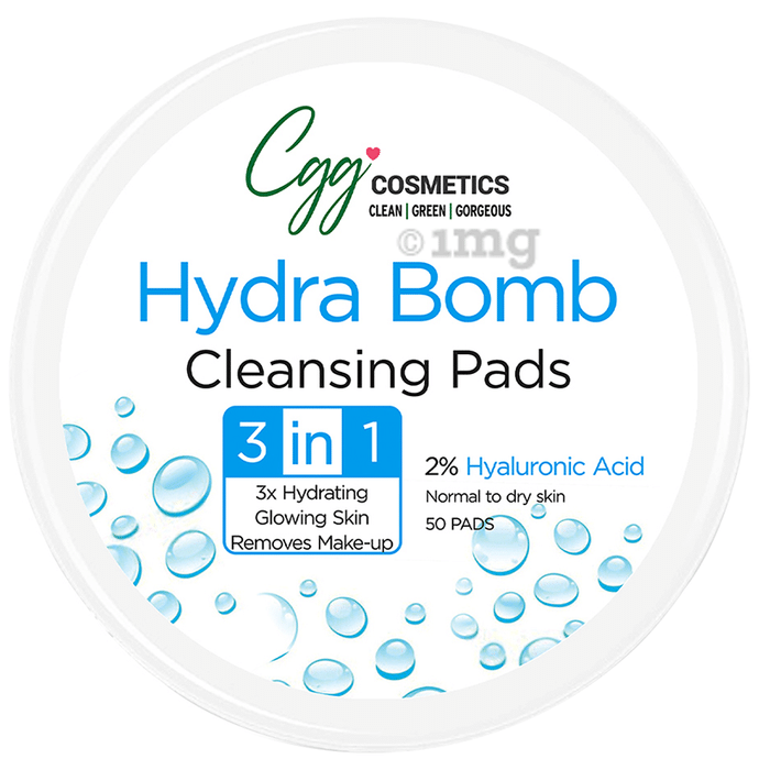 CGG Cosmetics Hydra Bomb Cleansing Pads