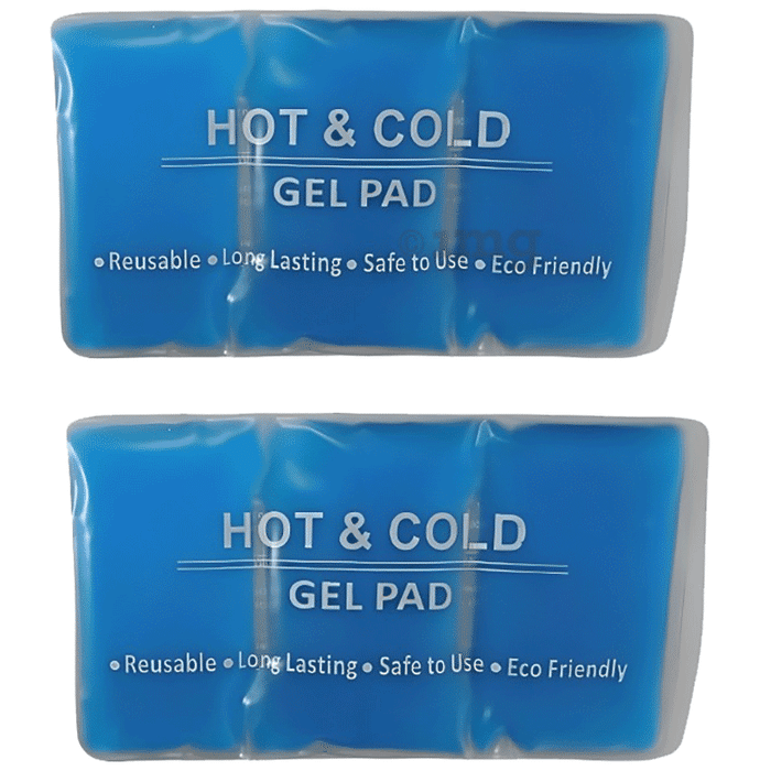 Healthtrek PVC Hot and Cold Pack for Multipurpose Use Blue
