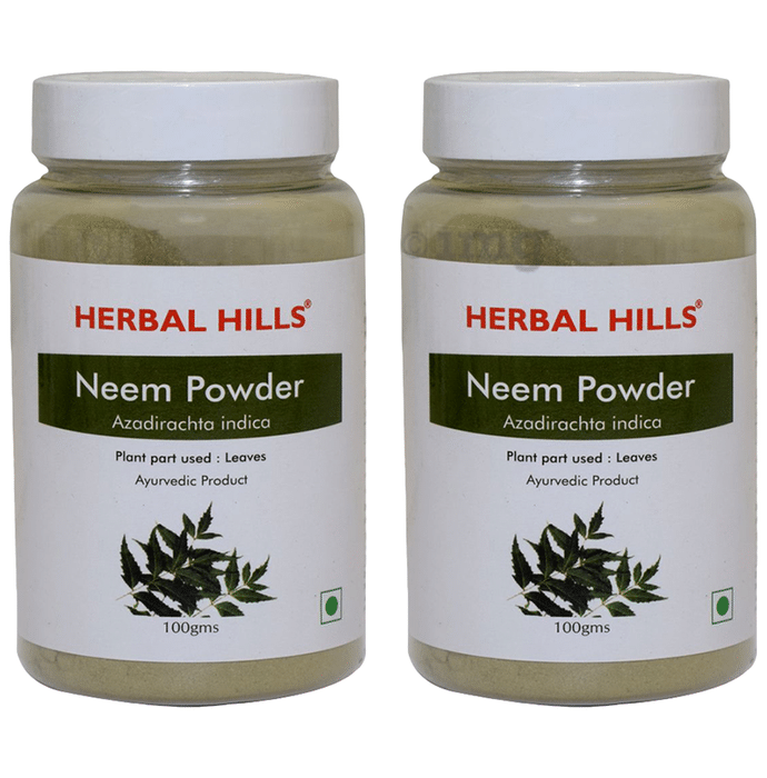 Herbal Hills Neem Powder Pack of 2
