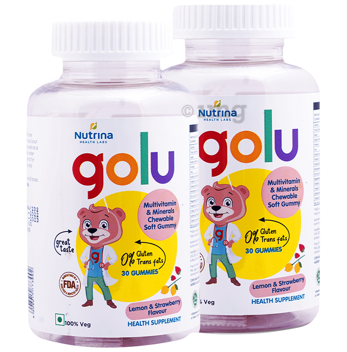 Nutrina Health Labs Golu Multivitamins and Minerals Gummy (30 Each)