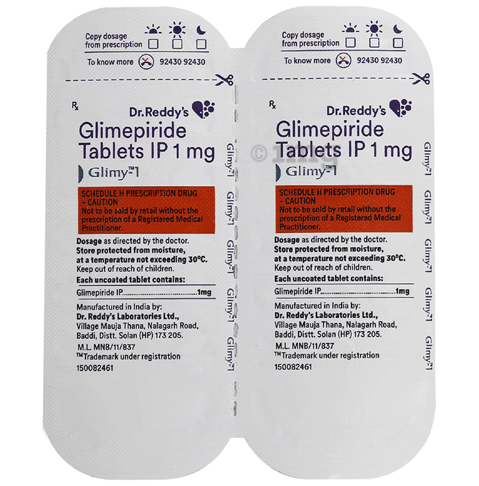 Glimy 1 Tablet