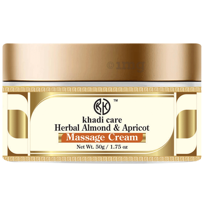 Khadi Care Herbal Almond & Apricot Massage Cream (50gm Each)