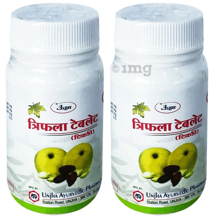 Unjha Triphala Tikadi Tablet (60 Each)