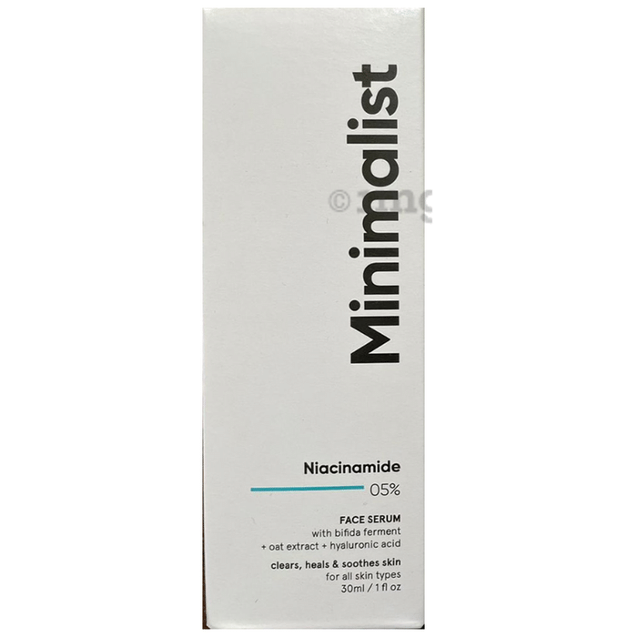 Minimalist 05% Niacinamide Face Serum | Reduces Dullness and Acne Spots