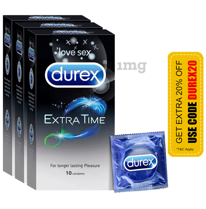 Durex Extra Time Condom Condom