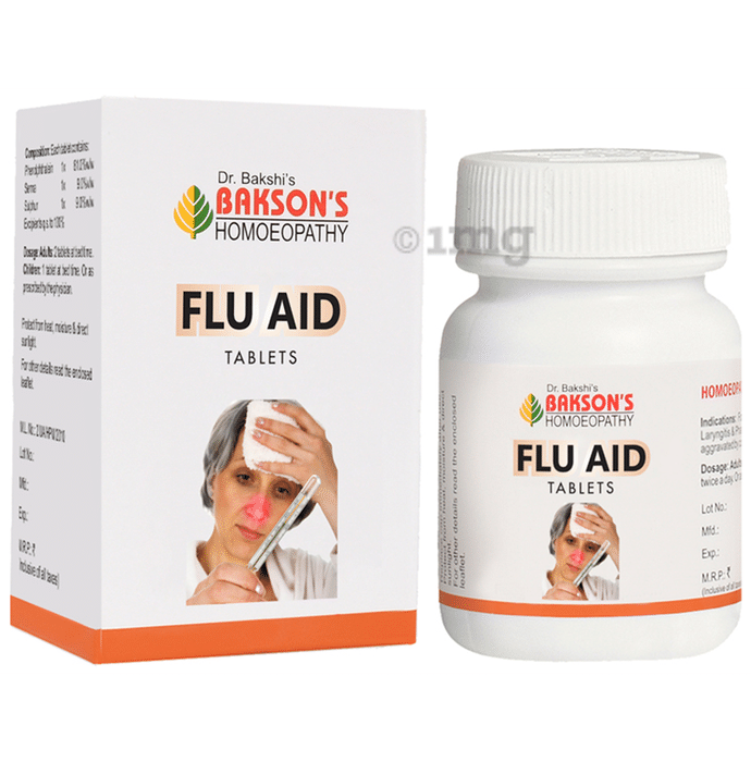 Bakson's Homeopathy Flu Aid Tablet