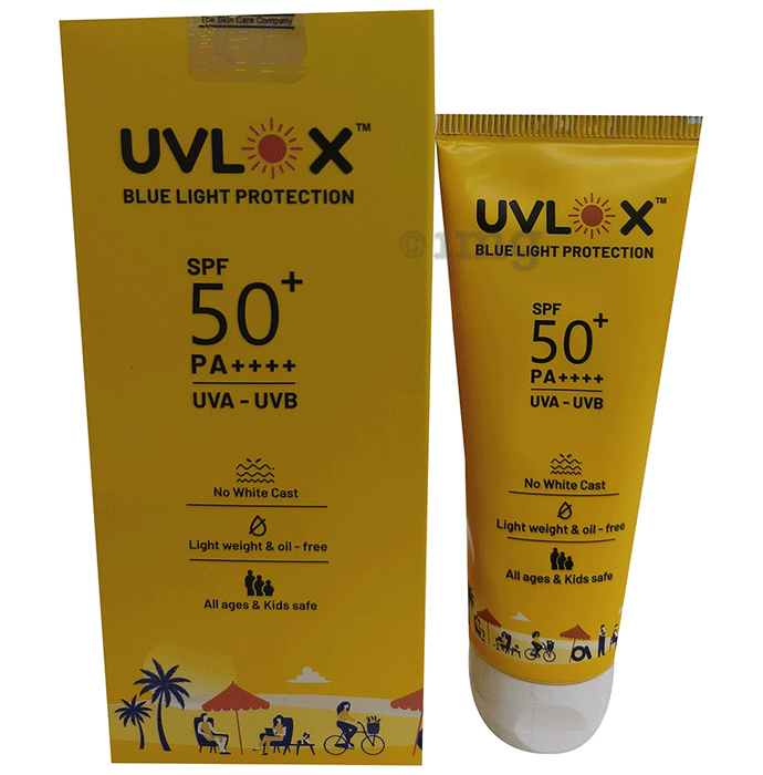 Uvlox Blue Light Protection Sunscreen SPF 50+ PA++++