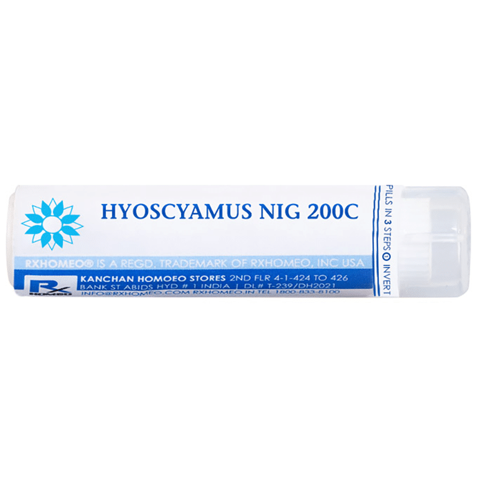 Rxhomeo Hyoscyamus Nig 200C