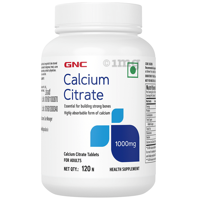 GNC Calcium Citrate Tablet