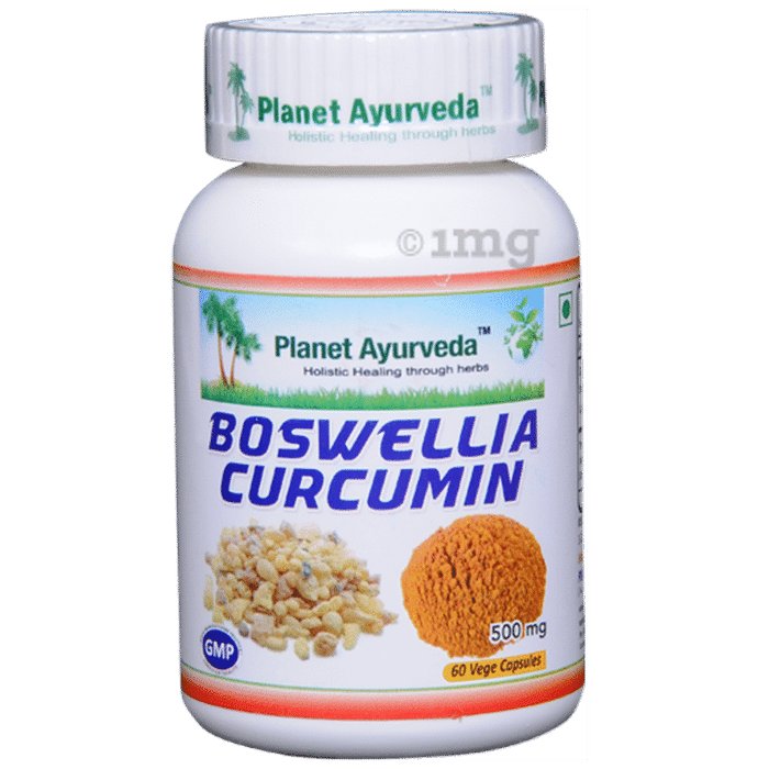 Planet Ayurveda Boswellia Curcumin Capsule