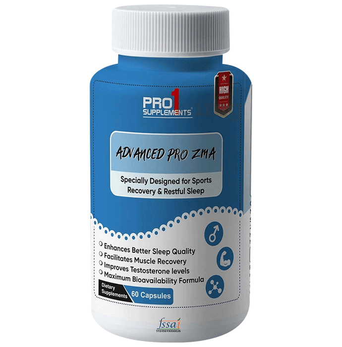Pro1 Supplements Advanced Pro ZMA Capsule