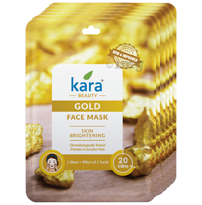 Kara Gold Face Mask (1 Each)