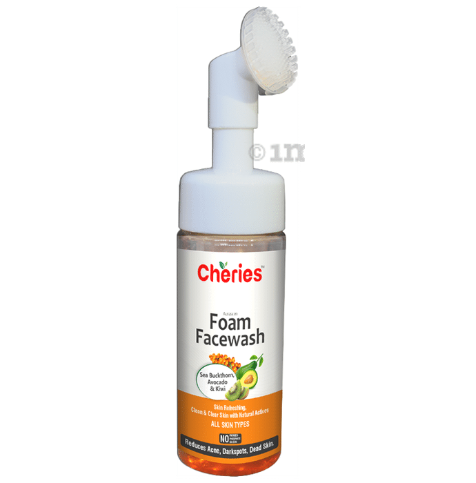 Cheries Foam Face Wash Sea Buckthorn, Avocado & Kiwi