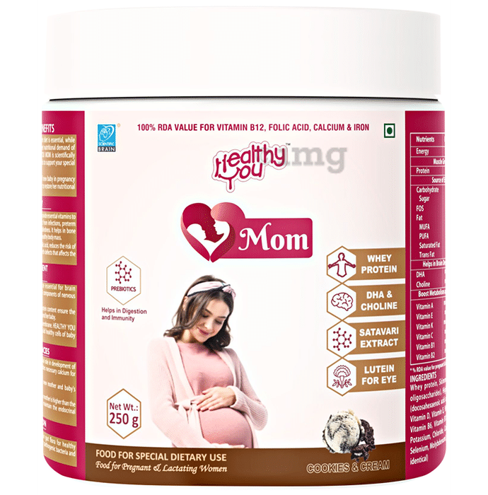 Healthy You Mom Nutritional  Protein Powder Cookies & Cream