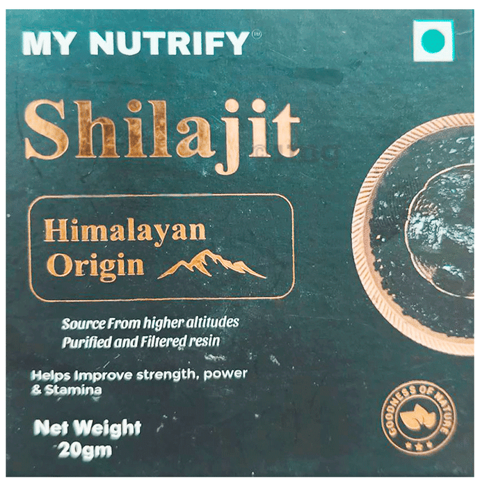 My Nutrify Shilajit Himalayan Origin Resin (20gm Each)