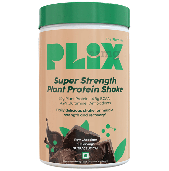 Plix Sport Strength Plant Protein Powder (1kg Each) Raw Chocolate