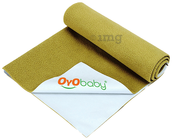 Oyo Baby Waterproof Rubber Sheet Large Gold