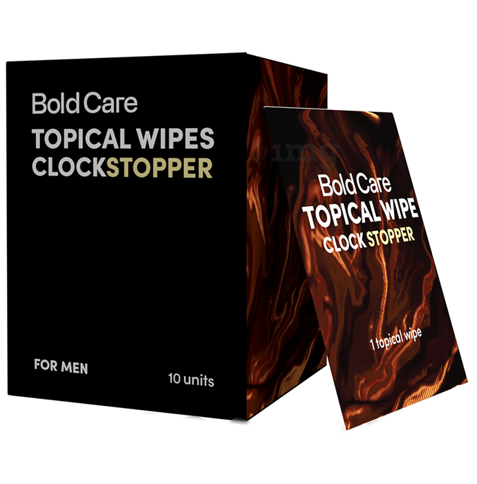 Bold Care Clock Stopper Topical Wipes