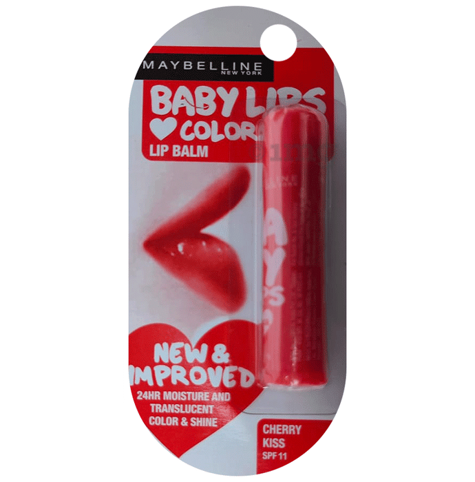 Loreal Maybelline New York Baby Lips Color Lip Balm SPF 11