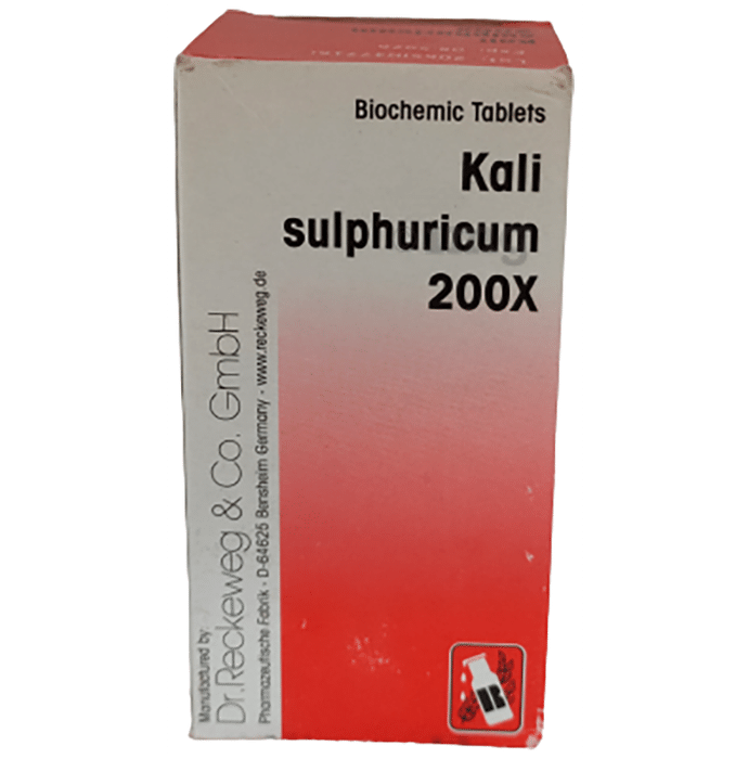 Dr Reckeweg &Co.gmbH Kali Sulphuricum Biochemic Tablet 200X