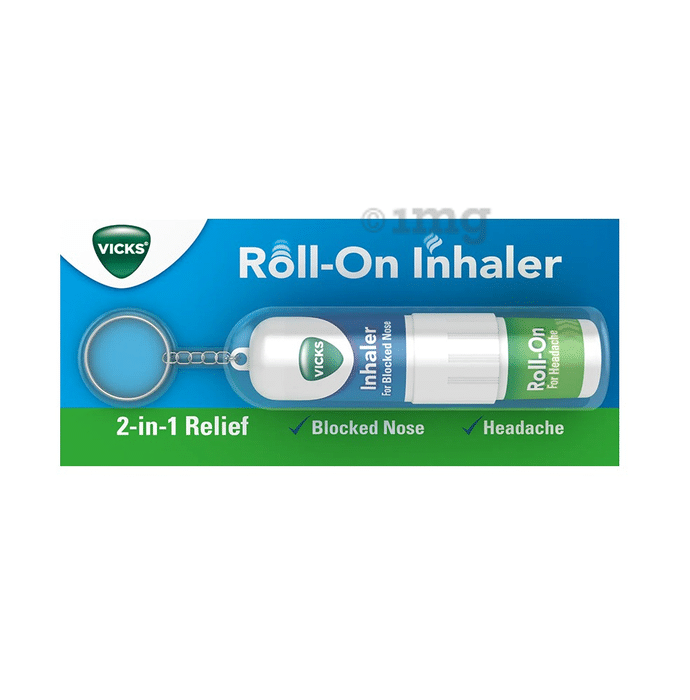 Vicks Roll-On 2 In 1 Relief Inhaler