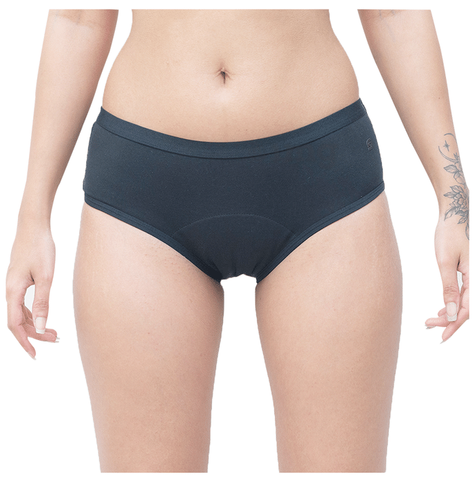 SochGreen Organic Hipster Leak Proof Period Panty Black XS