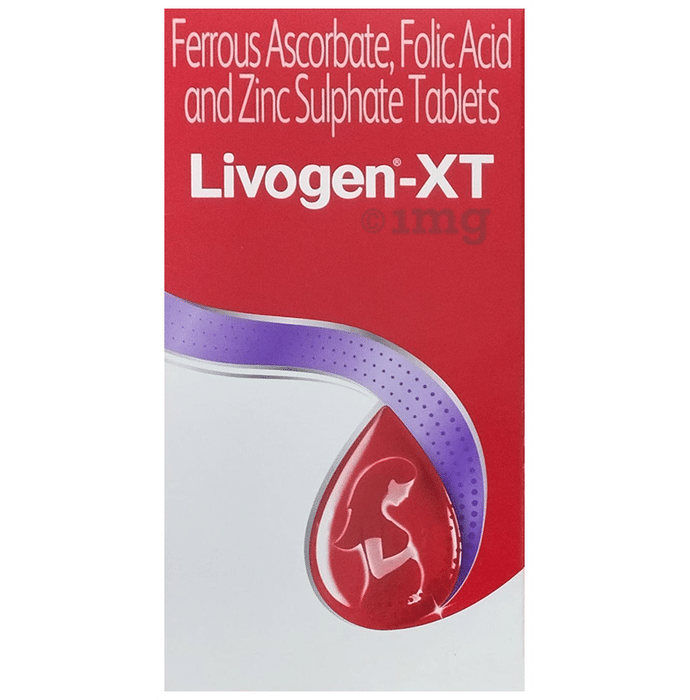 Livogen-XT Tablet with Iron, Folic Acid & Zinc