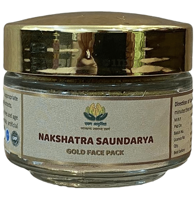 Ravana Ayurvidya Nakshatra Saundarya Face Pack Gold