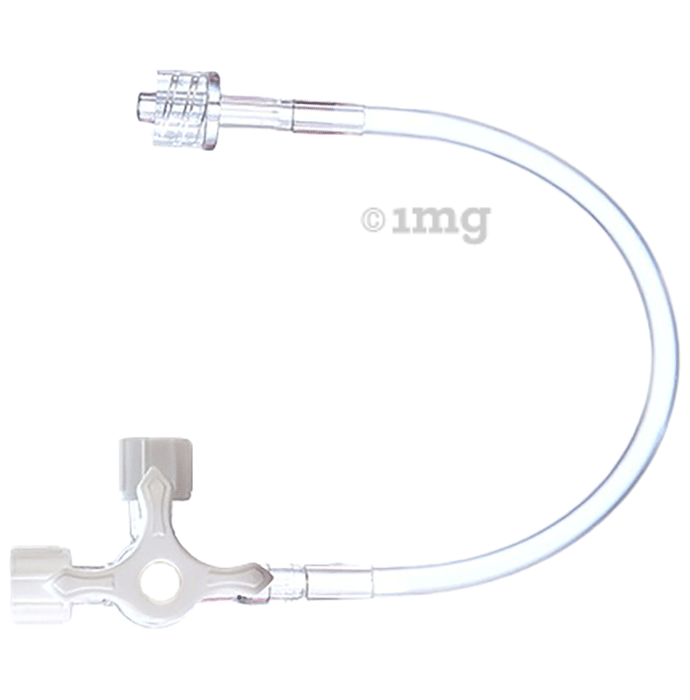 Polymed Polyway 3 Way Connector With Extension Tubing 150cm