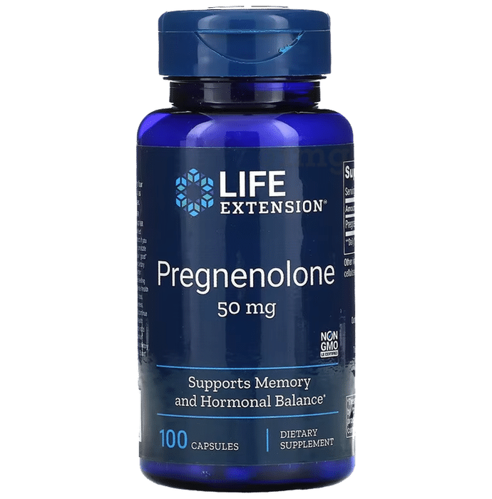 Life Extension Pregnenolone 50mg Capsule