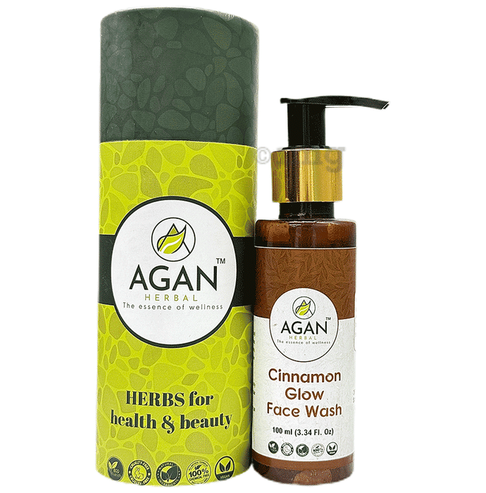 Agan Herbal Cinnamon Glow Face Wash