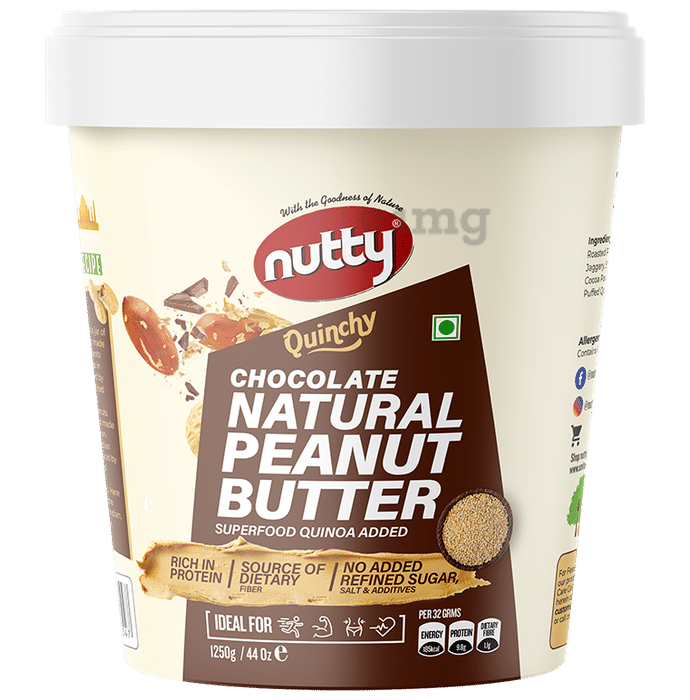 Nutty Natural Peanut with Superfood Quinoa | Flavour Chocolate Quinchy Butter