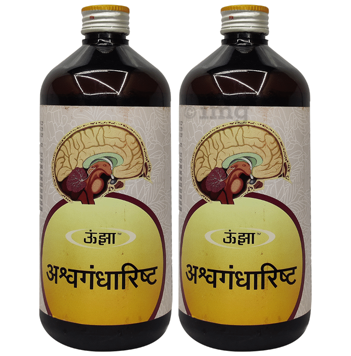 Unjha Ashwagandharishtha Syrup (450ml Each)