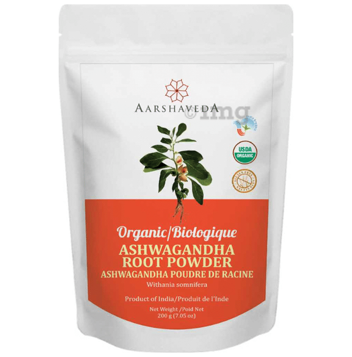 Aarshaveda Organic Ashwagandha Root Powder