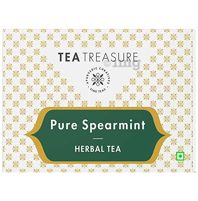Tea Treasure Pure Spearmint Herbal Tea Bag (2gm Each)