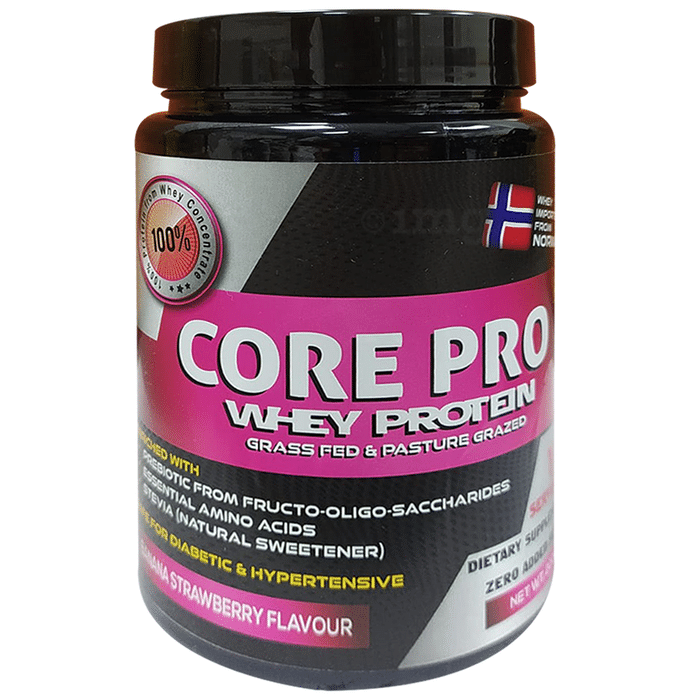 Core Pro Whey Protein Powder Banana Strawberry