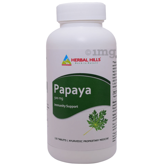 Herbal Hills Papaya Immunity Support Tablet