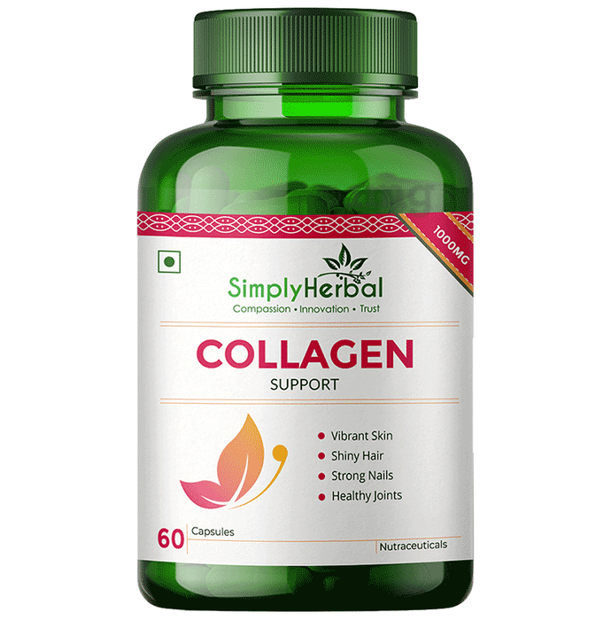 Simply Herbal Collegen Support 1000mg Capsule