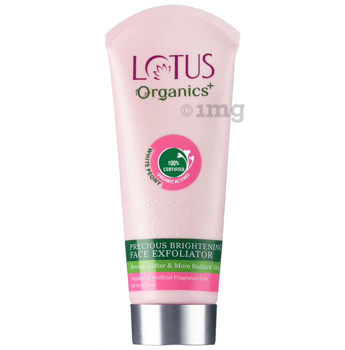 Lotus Organics+ Precious Brightening Face Exfoliator
