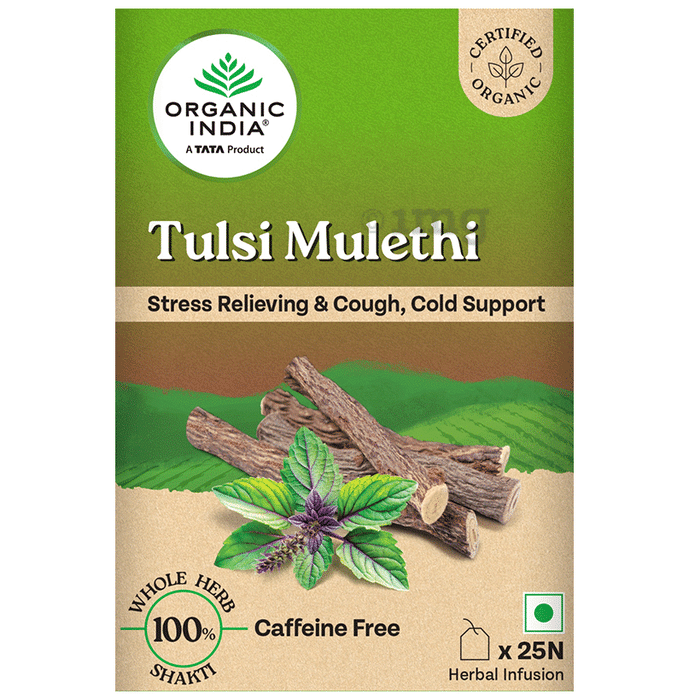 Organic India Tulsi Mulethi Green Tea
